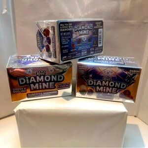 Lot Of 3  New Real Diamond Mine Dig It! Explore To Find the a Real GEM